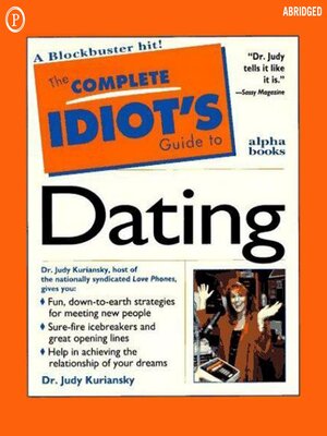 cover image of The Complete Idiot's Guide to Dating